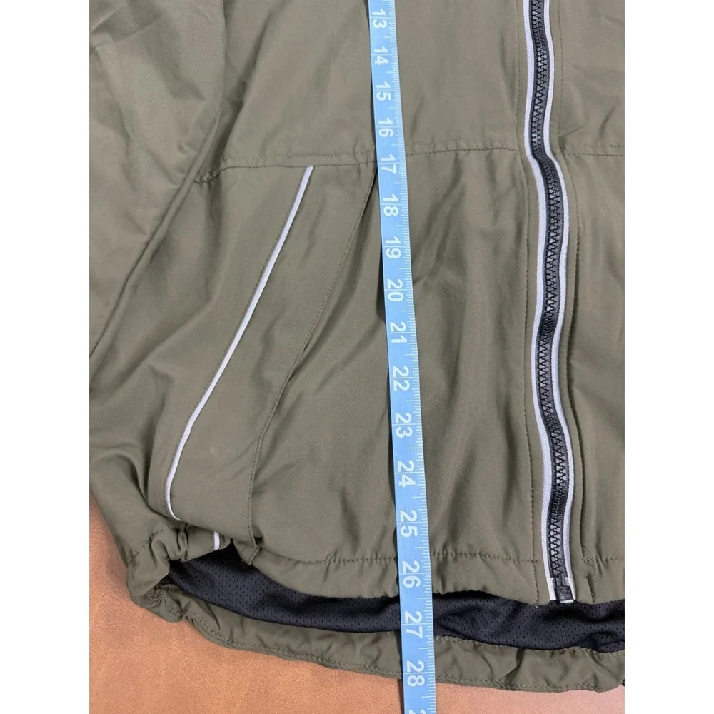 USMC Men's Marines Running Jacket Full Zip Reflective Coat Size Small Regular